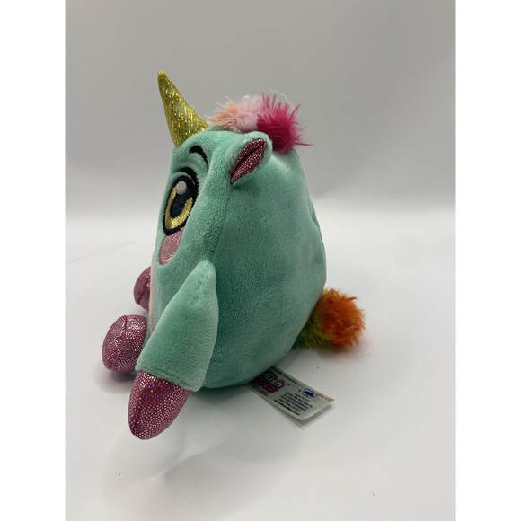 MushMeez 6" Maya the Unicorn Soft, Moldable Squeezable Plush Toy - Picture 4 of 7
